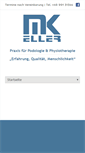 Mobile Screenshot of physioeller.de