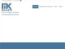 Tablet Screenshot of physioeller.de